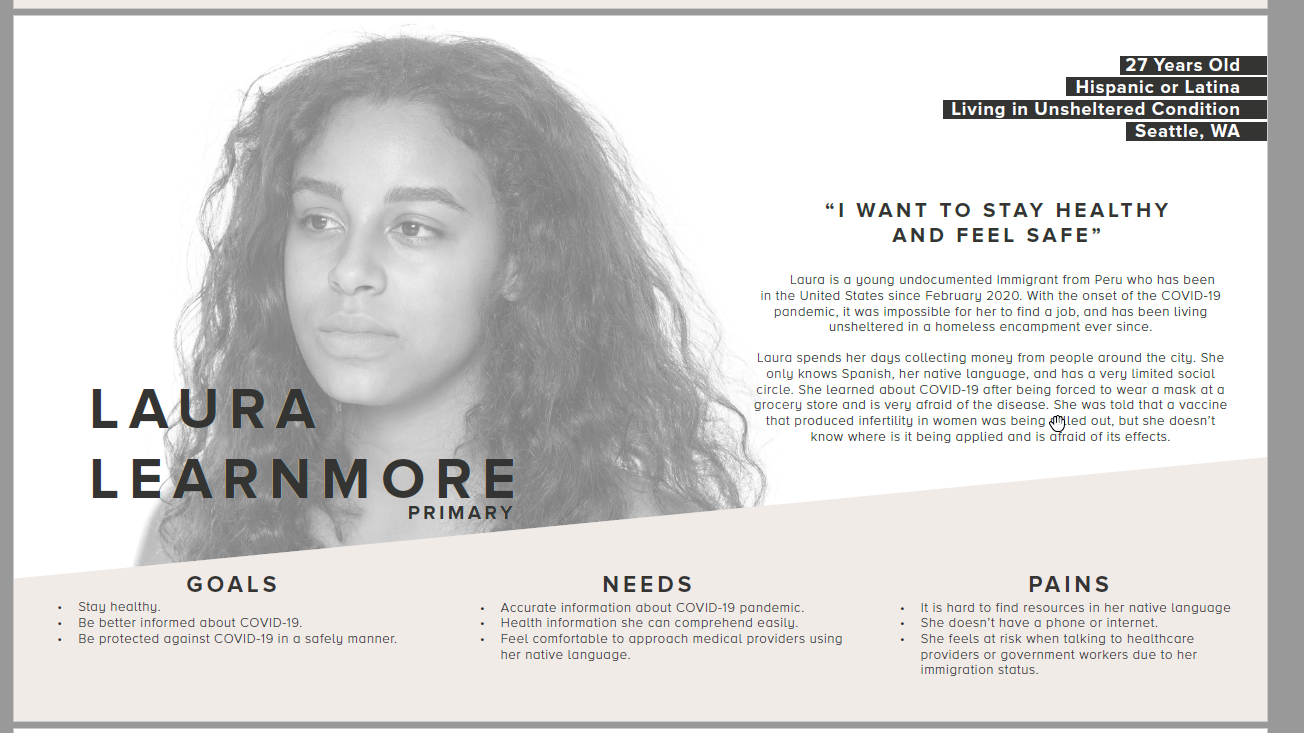 Laura Learnmore Persona